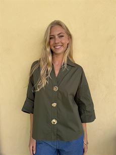 CONTINUE SKJORTE, AUGUSTA SHIRT, ARMY